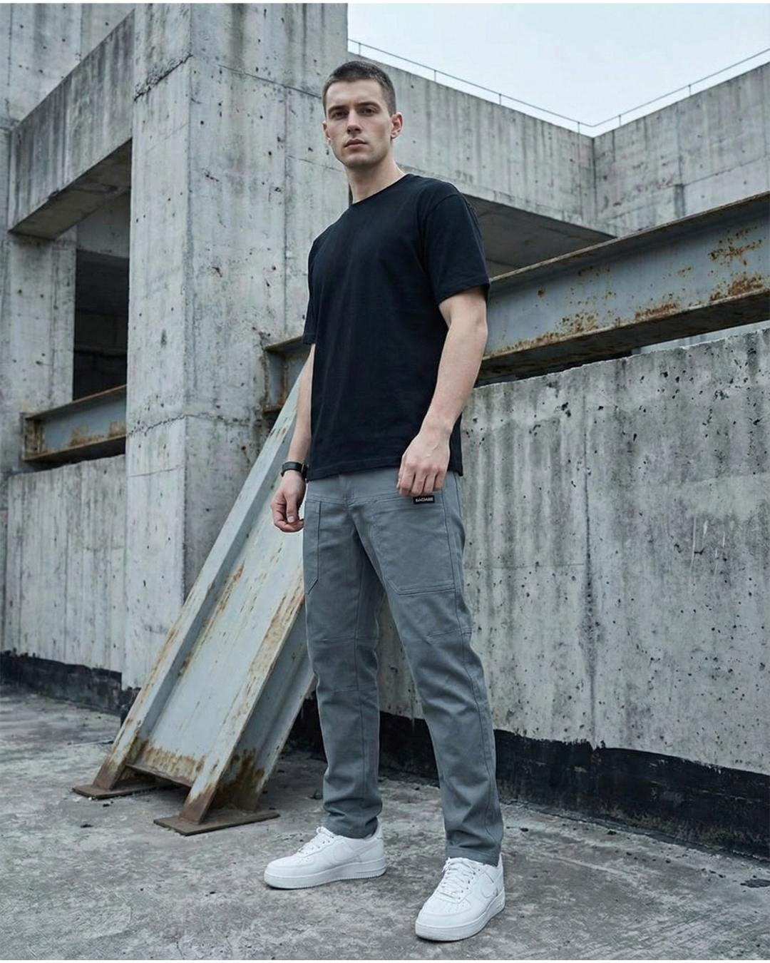 Pantalon Cargo Extensible - Rawik