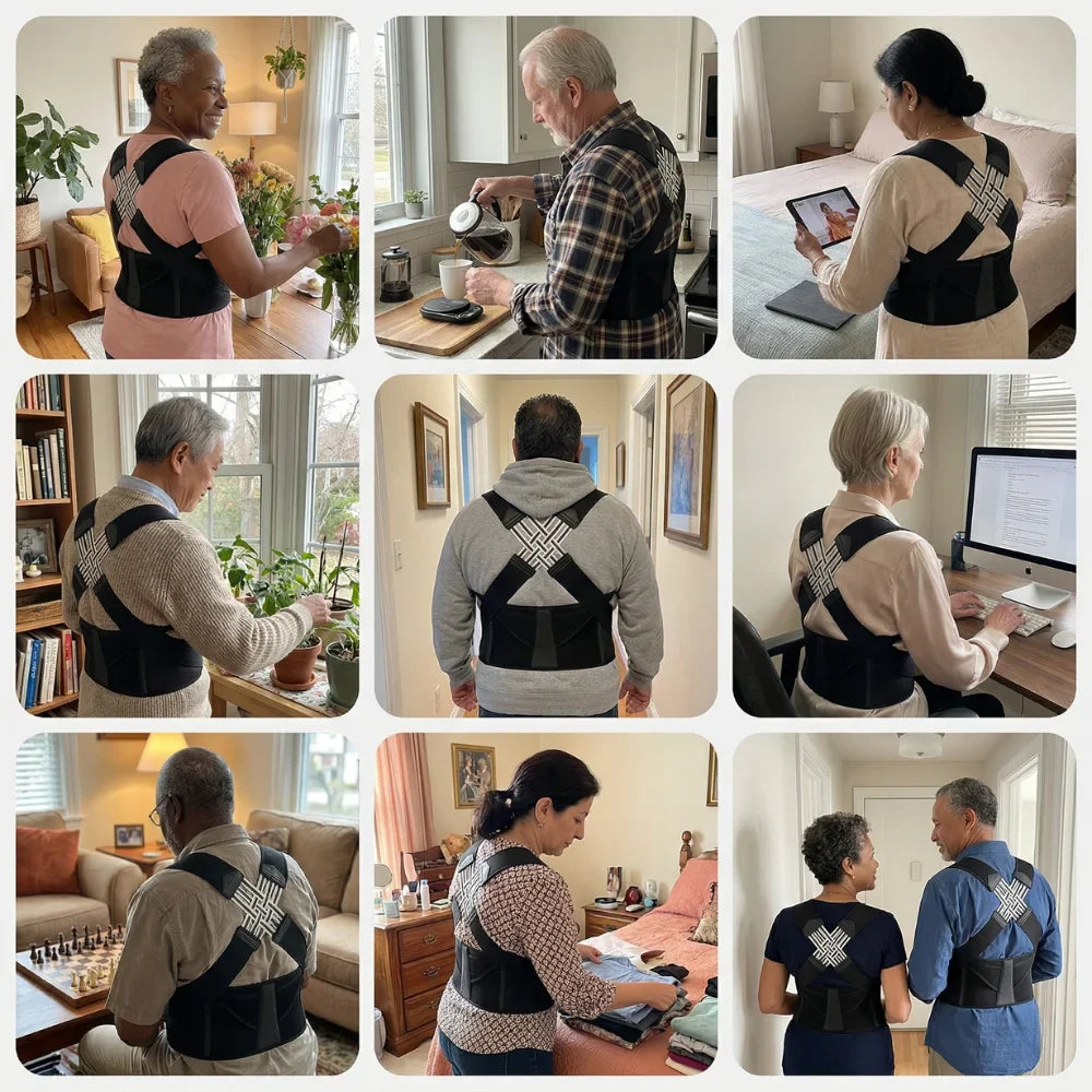 Corrigez votre posture en quelques secondes • SpineAlign™