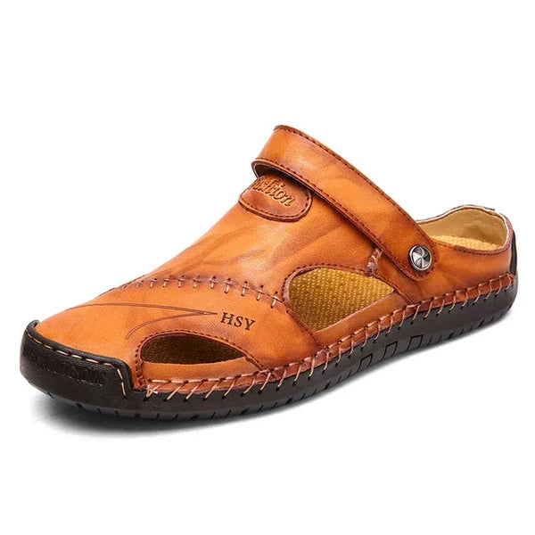 Modeline™ / Sandales Orthopédiques en Cuir