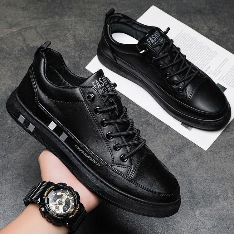 Modeline | Chaussures décontractées en cuir véritable