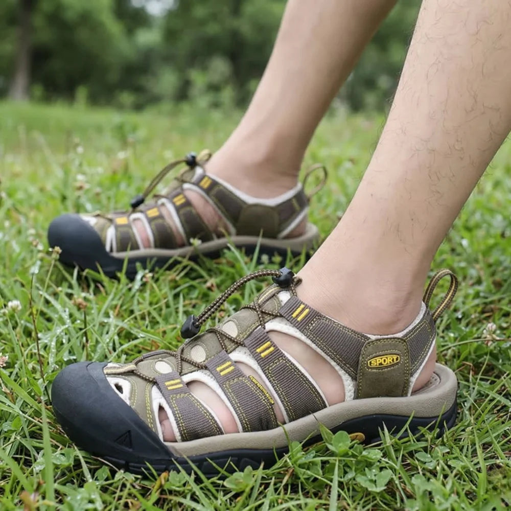 OrthoStride™ • Sandales de confort tout-terrain pour hommes