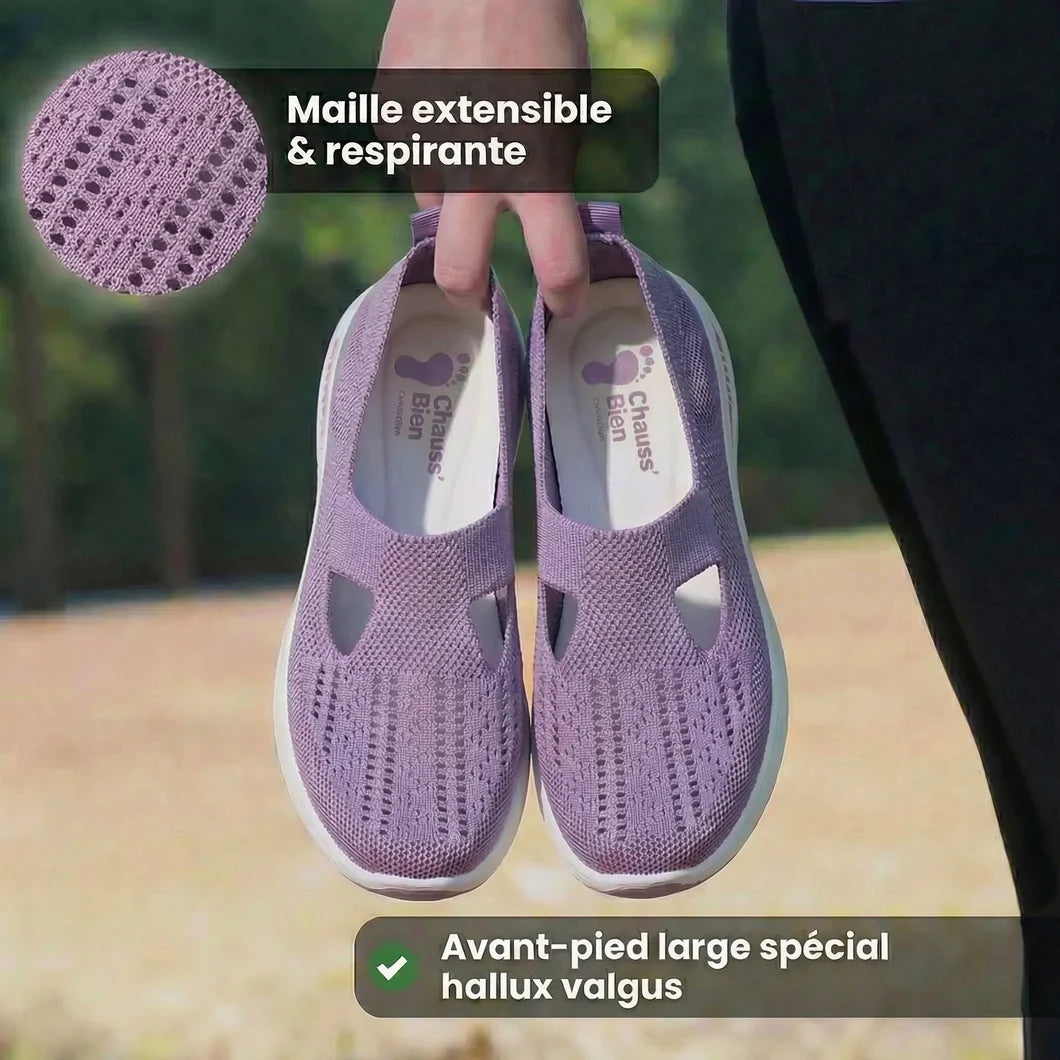 ErgoStepia™ • Baskets à confort orthopédique pour femme