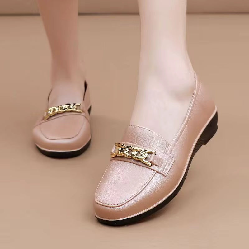 CareMoc™ • Mocassins Orthopédiques en Cuir pour Femme